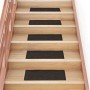 Felpudos autoadhesivos para escaleras, 15 unidades, 60 x 25 cm, marrón oscuro, rectangulares en Hogar | Comprar online en Foru.e