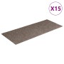 Felpudos autoadhesivos para escaleras, 15 unidades, 60 x 25 cm, beige, rectangulares en Hogar | Comprar online en Foru.es