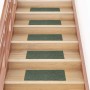 Felpudos autoadhesivos para escaleras, 15 unidades, 60 x 25 cm, rectangulares, verdes en Hogar | Comprar online en Foru.es