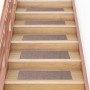 Felpudos autoadhesivos para escaleras, 15 unidades, 76 x 20 cm, marrón claro, rectangulares en Hogar | Comprar online en Foru.es