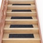 Felpudos autoadhesivos para escaleras, 15 unidades, 76 x 20 cm, gris, rectangulares en Hogar | Comprar online en Foru.es