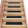 Felpudos autoadhesivos para escaleras, 15 unidades, 76 x 20 cm, rectangulares, negros en Hogar | Comprar online en Foru.es