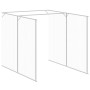 Caseta perros con corral acero galvanizado gris 165x1271x181 cm de vidaXL, Casetas para perros - Ref: Foro24-3189103, Precio:...