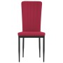 Sillas de comedor 2 unidades terciopelo rojo tinto de vidaXL, Sillas de comedor - Ref: Foro24-326098, Precio: 102,23 €, Descu...