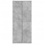 Mueble zapatero contrachapada gris hormigón 80x39x178 cm en Zapateros y organizadores de calzado | Comprar online en Foru.es