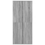 Mueble zapatero madera de ingeniería gris Sonoma 80x39x178 cm en Zapateros y organizadores de calzado | Comprar online en Foru.e