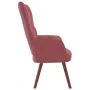 Sillón de relax de terciopelo rosa de vidaXL, Sillones - Ref: Foro24-328055, Precio: 128,77 €, Descuento: %