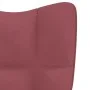 Sillón de relax de terciopelo rosa de vidaXL, Sillones - Ref: Foro24-328055, Precio: 128,77 €, Descuento: %