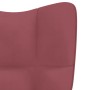 Sillón de relax de terciopelo rosa de vidaXL, Sillones - Ref: Foro24-328055, Precio: 124,71 €, Descuento: %