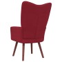 Sillón de relax de terciopelo rojo vino tinto de vidaXL, Sillones - Ref: Foro24-328056, Precio: 105,61 €, Descuento: %