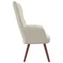 Relaxsessel aus cremeweißem Samt von vidaXL, Sessel - Ref: Foro24-328060, Preis: 128,36 €, Rabatt: %