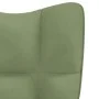 Sillón de relax de terciopelo verde claro de vidaXL, Sillones - Ref: Foro24-328054, Precio: 153,02 €, Descuento: %