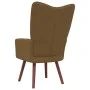 Brauner Samt-Entspannungssessel von vidaXL, Sessel - Ref: Foro24-328059, Preis: 122,97 €, Rabatt: %