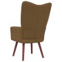 Sillón de relax de terciopelo marrón de vidaXL, Sillones - Ref: Foro24-328059, Precio: 119,60 €, Descuento: %