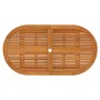 Mesa de jardín madera maciza de eucalipto 160x85x75 cm de vidaXL, Mesas de jardín - Ref: Foro24-316071, Precio: 145,71 €, Des...