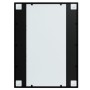 Espejo de pared metal negro 80x60 cm de vidaXL, Espejos - Ref: Foro24-342207, Precio: 74,12 €, Descuento: %