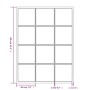 Espejo de pared metal negro 80x60 cm de vidaXL, Espejos - Ref: Foro24-342207, Precio: 74,12 €, Descuento: %