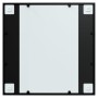 Espejo de pared metal negro 60x60 cm de vidaXL, Espejos - Ref: Foro24-342206, Precio: 64,48 €, Descuento: %