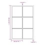 Espejo de pared metal negro 60x40 cm de vidaXL, Espejos - Ref: Foro24-342205, Precio: 50,05 €, Descuento: %