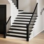 Peldaños de escalera 4 uds madera maciza roble marrón oscuro en Hogar | Comprar online en Foru.es