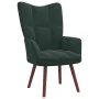 Entspannungssessel mit dunkelgrünem Samthocker von vidaXL, Sessel - Ref: Foro24-328064, Preis: 136,69 €, Rabatt: %