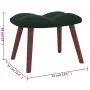 Entspannungssessel mit dunkelgrünem Samthocker von vidaXL, Sessel - Ref: Foro24-328064, Preis: 136,69 €, Rabatt: %
