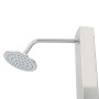 Ducha de jardín con plato acero inoxidable WPC de vidaXL, Accesorios para piscinas y spa - Ref: Foro24-3051286, Precio: 258,8...
