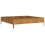 Jardinera acero corten 100x100x26 cm de vidaXL, Maceteros y jardineras - Ref: Foro24-824514, Precio: 44,55 €, Descuento: %