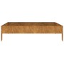 Jardinera acero corten 100x100x26 cm de vidaXL, Maceteros y jardineras - Ref: Foro24-824514, Precio: 46,28 €, Descuento: %