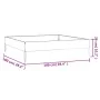 Jardinera acero corten 100x100x26 cm de vidaXL, Maceteros y jardineras - Ref: Foro24-824514, Precio: 44,55 €, Descuento: %