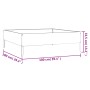 Jardinera acero corten 100x100x33,5 cm de vidaXL, Maceteros y jardineras - Ref: Foro24-824515, Precio: 55,68 €, Descuento: %