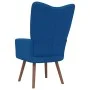 Blauer Samt-Entspannungssessel von vidaXL, Sessel - Ref: Foro24-328061, Preis: 111,73 €, Rabatt: %