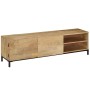 Mueble para TV madera maciza de mango 145x30x41 cm de vidaXL, Muebles TV - Ref: Foro24-247944, Precio: 281,36 €, Descuento: %