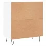 Aparadores 2 uds madera contrachapada blanco de vidaXL, Aparadores - Ref: Foro24-3190173, Precio: 125,46 €, Descuento: %