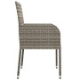 Sillas de jardín con cojines 2 unidades ratán sintético gris de vidaXL, Sillas de jardín - Ref: Foro24-319886, Precio: 89,38 ...