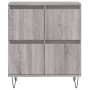 Aparadores 2 uds madera contrachapada gris Sonoma de vidaXL, Aparadores - Ref: Foro24-3190179, Precio: 127,15 €, Descuento: %