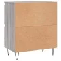 Aparadores 2 uds madera contrachapada gris Sonoma de vidaXL, Aparadores - Ref: Foro24-3190179, Precio: 125,61 €, Descuento: %