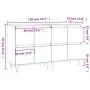 Aparadores 2 uds madera contrachapada gris Sonoma de vidaXL, Aparadores - Ref: Foro24-3190179, Precio: 125,61 €, Descuento: %