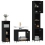 Set de muebles de baño 3 piezas madera contrachapada negro de vidaXL, Muebles de baño - Ref: Foro24-3187782, Precio: 176,13 €...