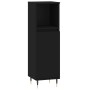 Set de muebles de baño 3 piezas madera contrachapada negro de vidaXL, Muebles de baño - Ref: Foro24-3187782, Precio: 176,13 €...