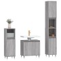 Set de muebles de baño 3 pzas madera contrachapada gris sonoma de vidaXL, Muebles de baño - Ref: Foro24-3187787, Precio: 164,...