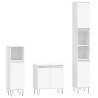 Set de muebles de baño 3 piezas madera contrachapada blanco de vidaXL, Muebles de baño - Ref: Foro24-3187789, Precio: 182,70 ...