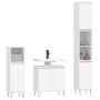 Set de muebles de baño 3 piezas madera contrachapada blanco de vidaXL, Muebles de baño - Ref: Foro24-3187789, Precio: 182,70 ...