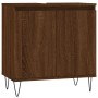 Set de muebles de baño 3 pzas madera contrachapada roble marrón de vidaXL, Muebles de baño - Ref: Foro24-3187796, Precio: 176...