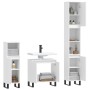 Set de muebles de baño 3 piezas madera contrachapada blanco de vidaXL, Muebles de baño - Ref: Foro24-3187797, Precio: 197,82 ...