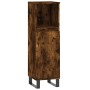 Set de muebles baño 3 pzas madera contrachapada roble ahumado de vidaXL, Muebles de baño - Ref: Foro24-3187802, Precio: 173,5...
