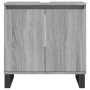 Set de muebles de baño 3 pzas madera contrachapada gris sonoma de vidaXL, Muebles de baño - Ref: Foro24-3187803, Precio: 175,...