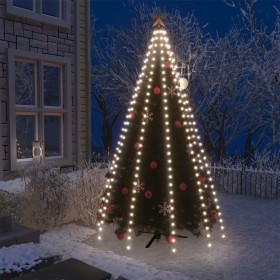 Red de luces de árbol de Navidad 250 LEDs blanco frío 250 cm en Iluminación para el hogar | Comprar online en Foru.es