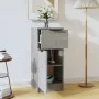 Gray concrete plywood sideboard 30x30x70 cm by vidaXL, Sideboards - Ref: Foro24-811123, Price: 47,77 €, Discount: %