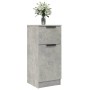 Aparador de madera contrachapada gris hormigón 30x30x70 cm de vidaXL, Aparadores - Ref: Foro24-811123, Precio: 48,79 €, Descu...